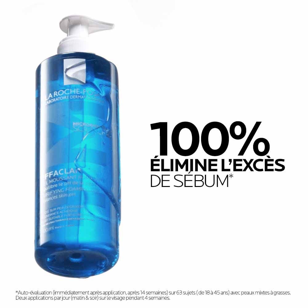 La Roche-Posay Effaclar Effaclar Purifying Foaming Gel Oily Skin with Acne Tendency 400ml (13.52fl oz)