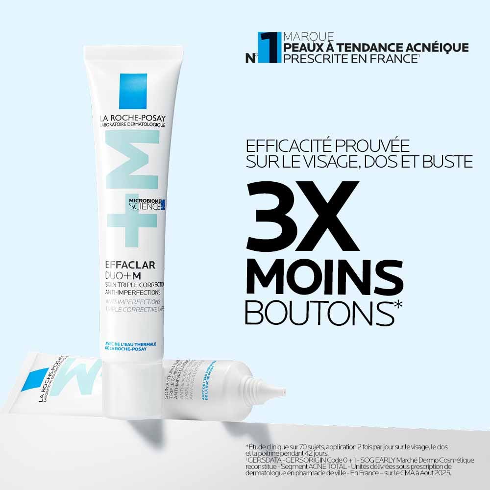 La Roche-Posay Effaclar Duo+M Anti-Blemish Corrective Gel Moisturiser 40ml (1.35fl oz)