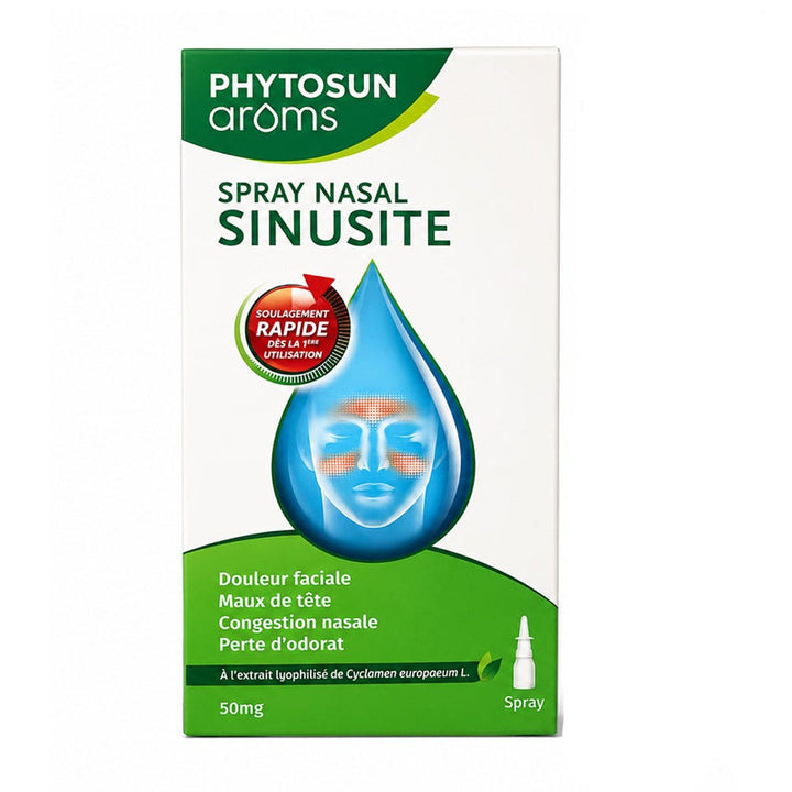 Phytosun Aroms بخاخ أنفي لالتهاب الجيوب الأنفية 50 mg