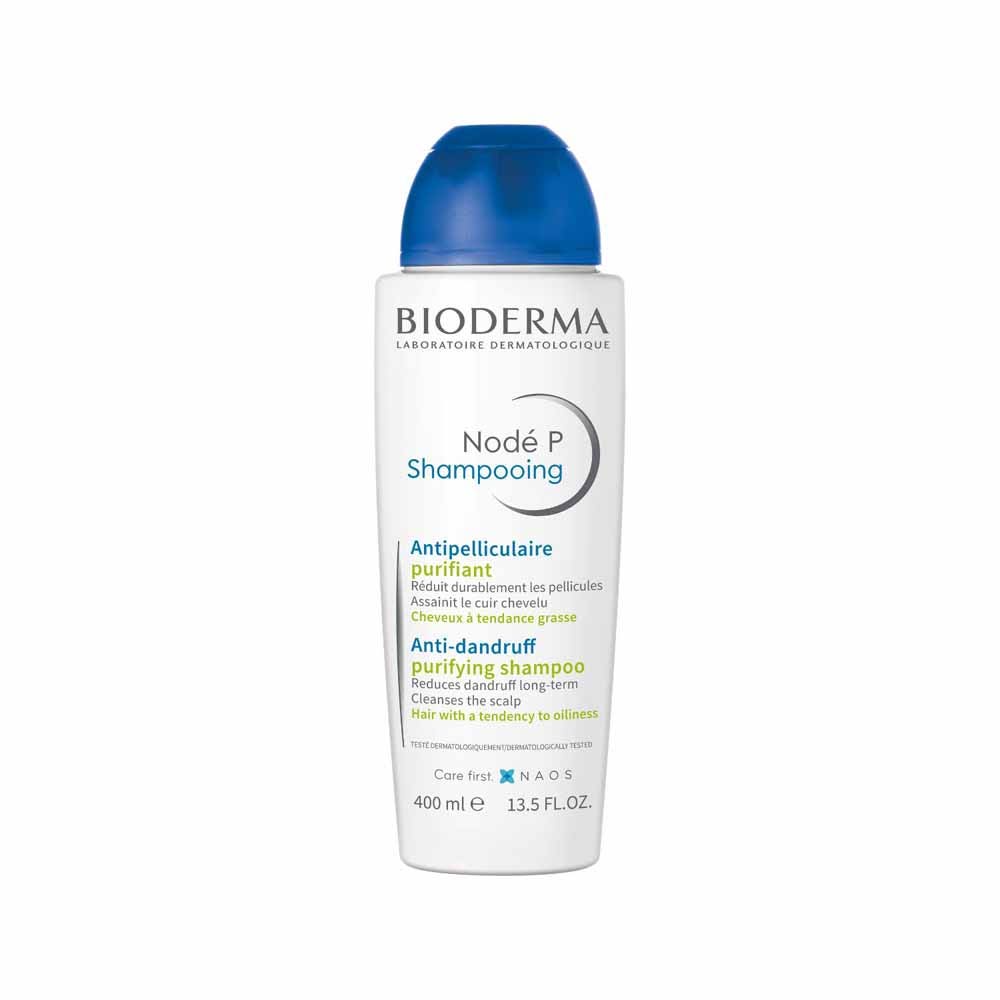 Bioderma Node P Anti-dandruff Purifying Shampoo Oily Hair 400ml (13.52fl oz)