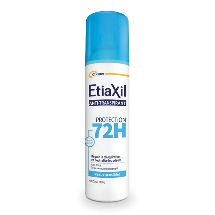 Etiaxil Antiperspirant Aerosol Deodorant 72h Protection sensitive skin 150 ml (5.07fl oz)