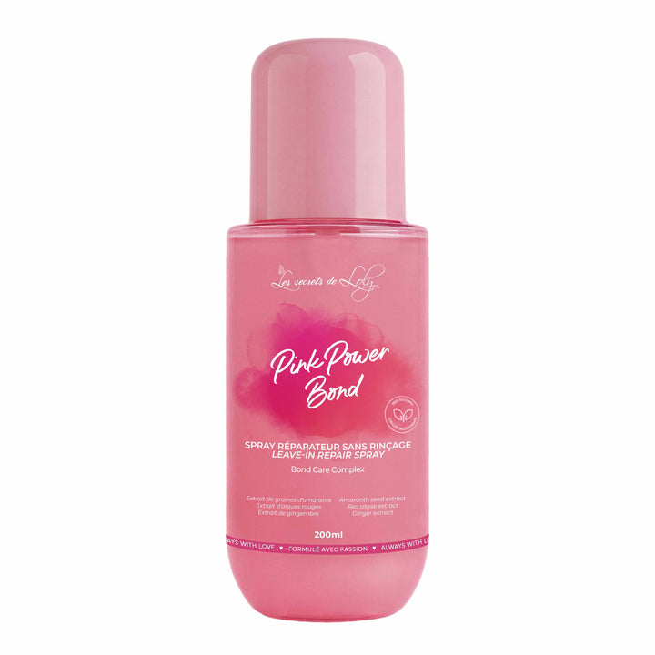 Les Secrets de Loly Pink Power Bond Repair No-Rinse Spray 200 ml (6.76fl oz)
