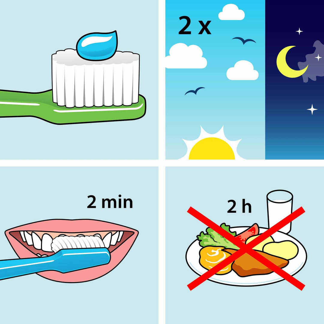 TePe Daily Junior toothpaste from 7 years mild mint flavour 75 ml (2.54fl oz)