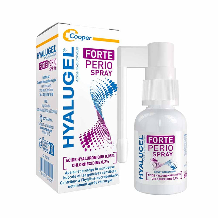 Hyalugel Forte Perio sanitising mouth spray 20 ml (0.68fl oz)