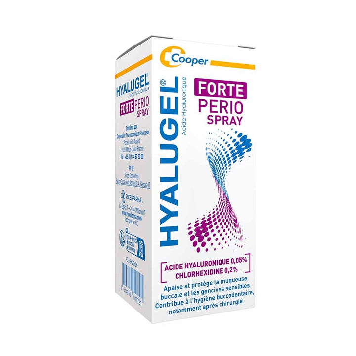 Hyalugel Forte Perio sanitising mouth spray 20 ml (0.68fl oz)