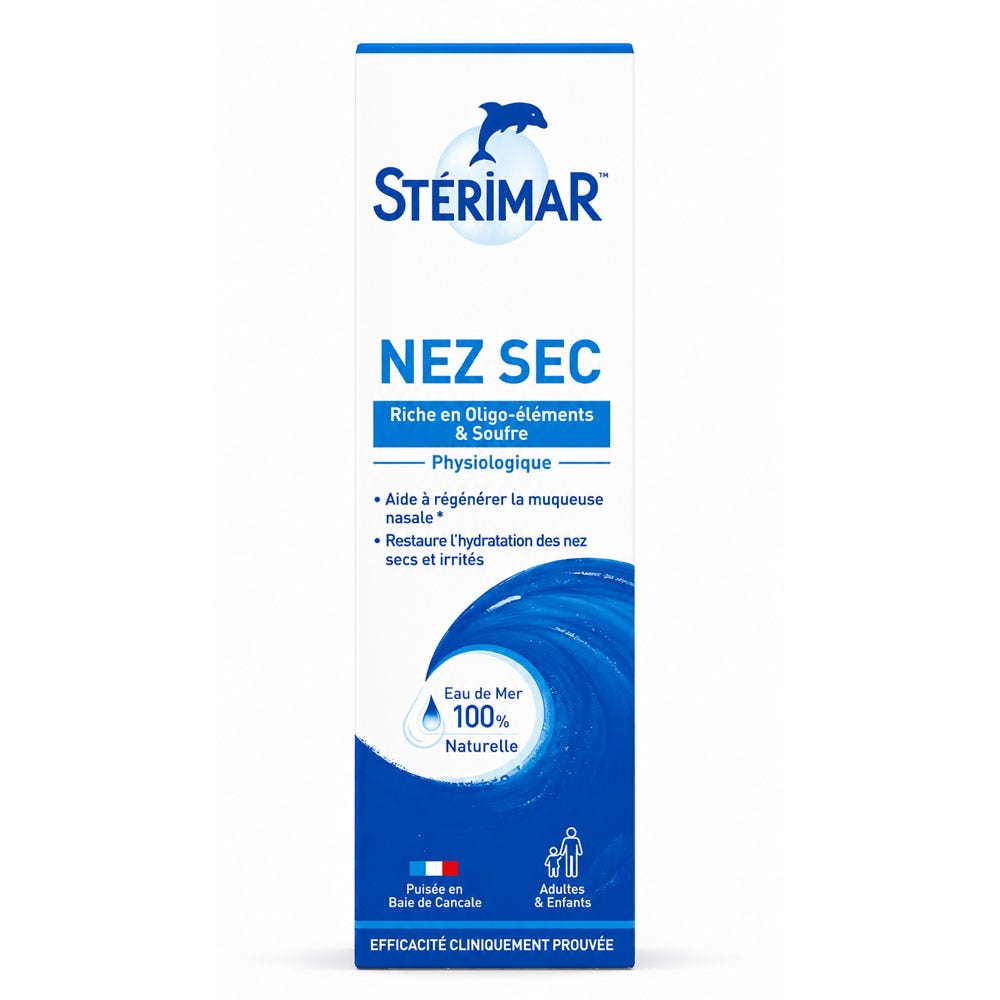 Sterimar Dry nose spray sulphur 100ml (3.38fl oz)