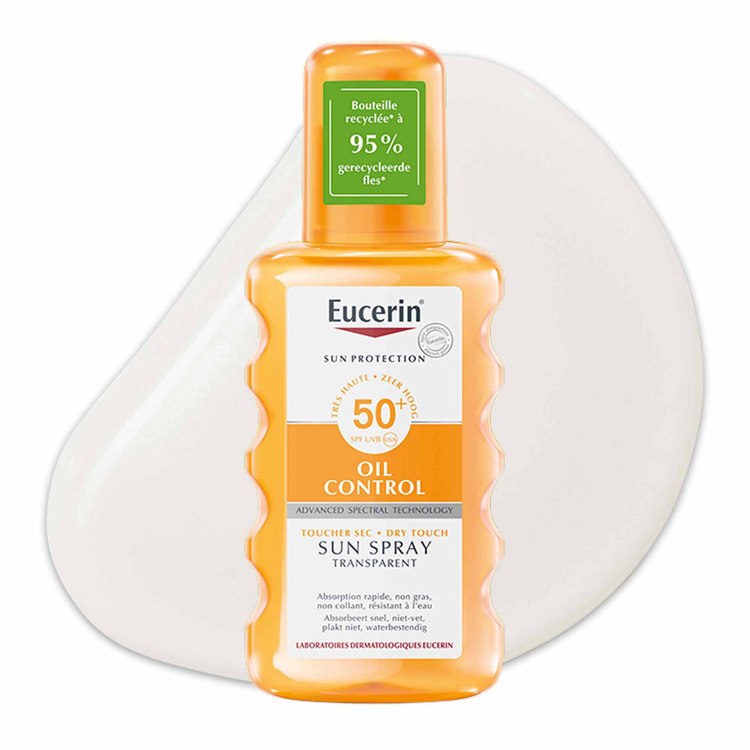 Eucerin Sun Protection Oil Control Sun Transparent SPF50+ Spray 200ml (6.76fl oz)