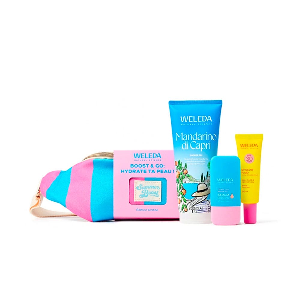Weleda Summer Boost banana case