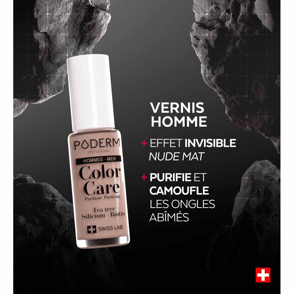Poderm Color Care Tea Tree Illusion Men Care Nail Polish 8ml (0.27fl oz)