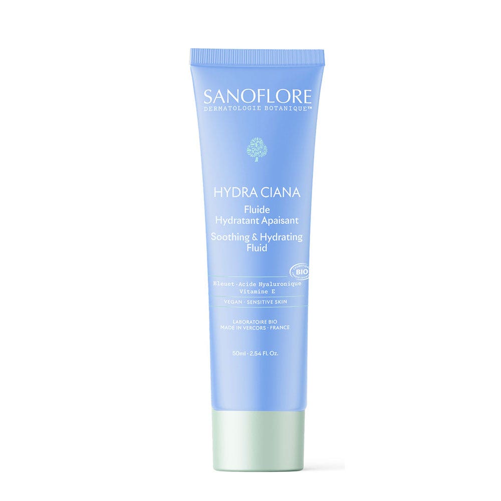 Sanoflore Hydra Ciana Soothing hydrating fluid 50 ml (1.69fl oz)