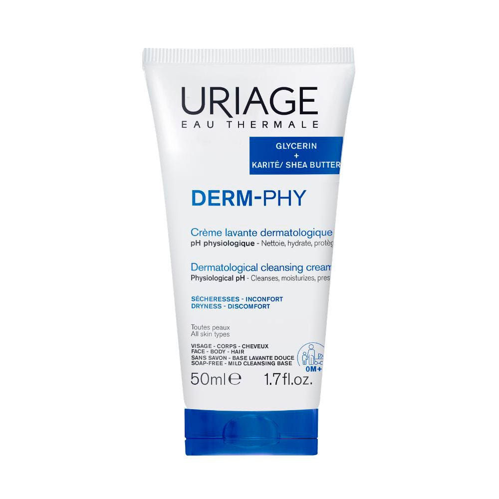 Uriage Derm-Phy Dermatological cleansing cream 50 ml (1.69fl oz)