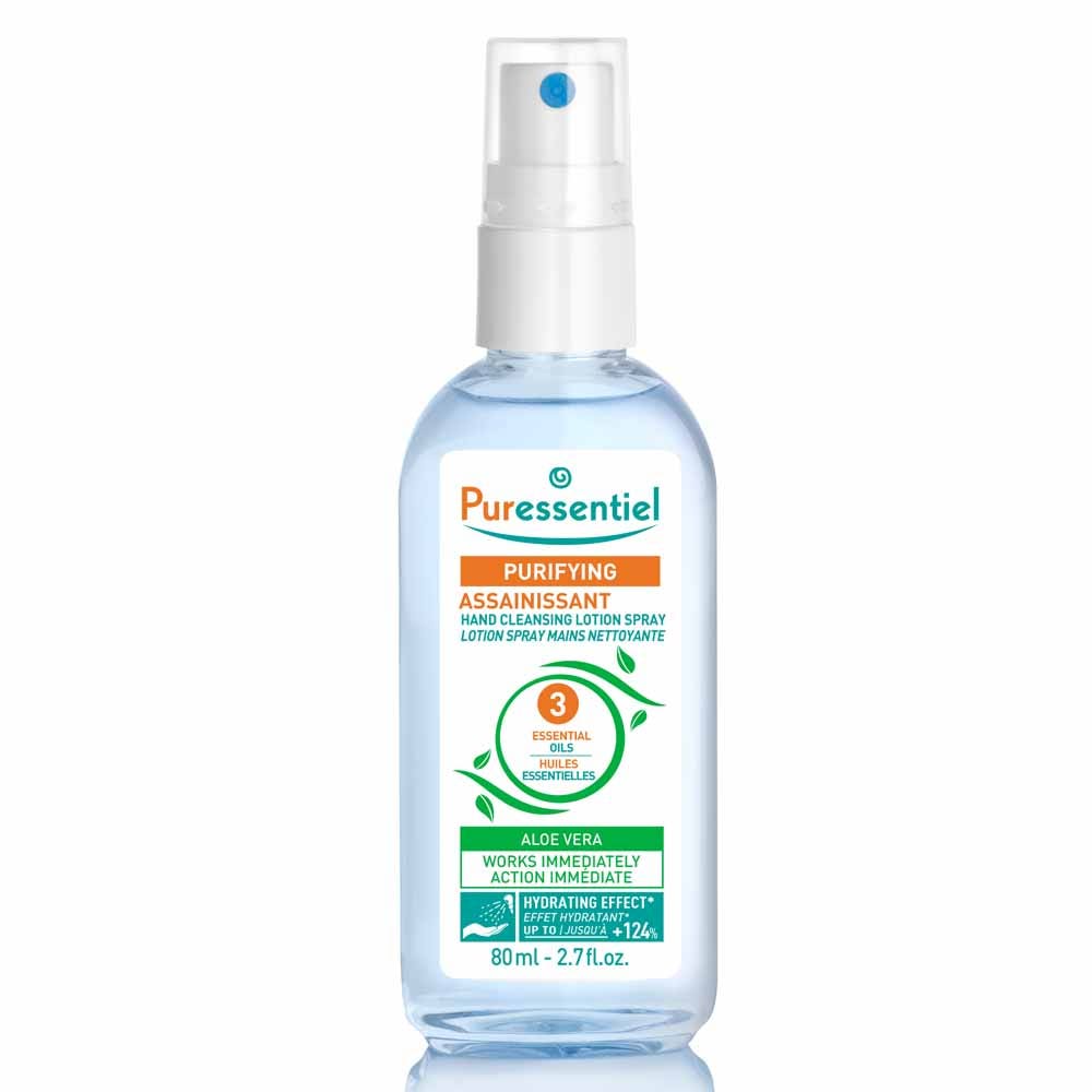 Puressentiel Sanitizing Antibacterial Spray For Hands And Surfaces Puressentiel 80ml (2.71fl oz)