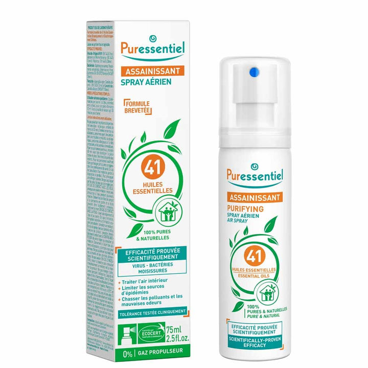 Puressentiel Sanitizing Purifying Spray With 41 Essential Oils 75ml (2.54fl oz)