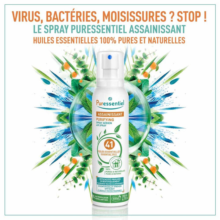Puressentiel Sanitizing Air spray with 41 essential oils 200ml (6.76fl oz)