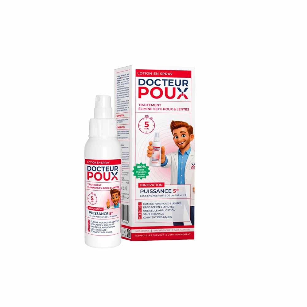 Docteur Poux Anti-Poux spray power 5 100 ml (3.38fl oz)