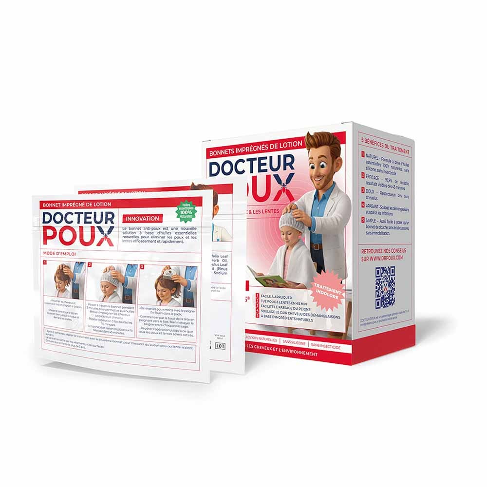 Docteur Poux Anti-poux caps + comb