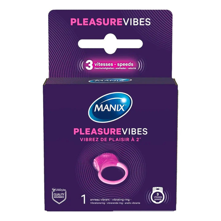 Manix Pleasure Vibes خاتم هزاز على شكل وردة x1