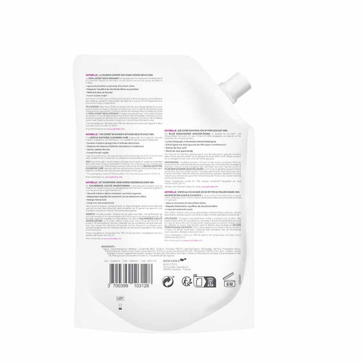 Saforelle Gentle Cleansing Refill 400 ml (13.53fl oz)