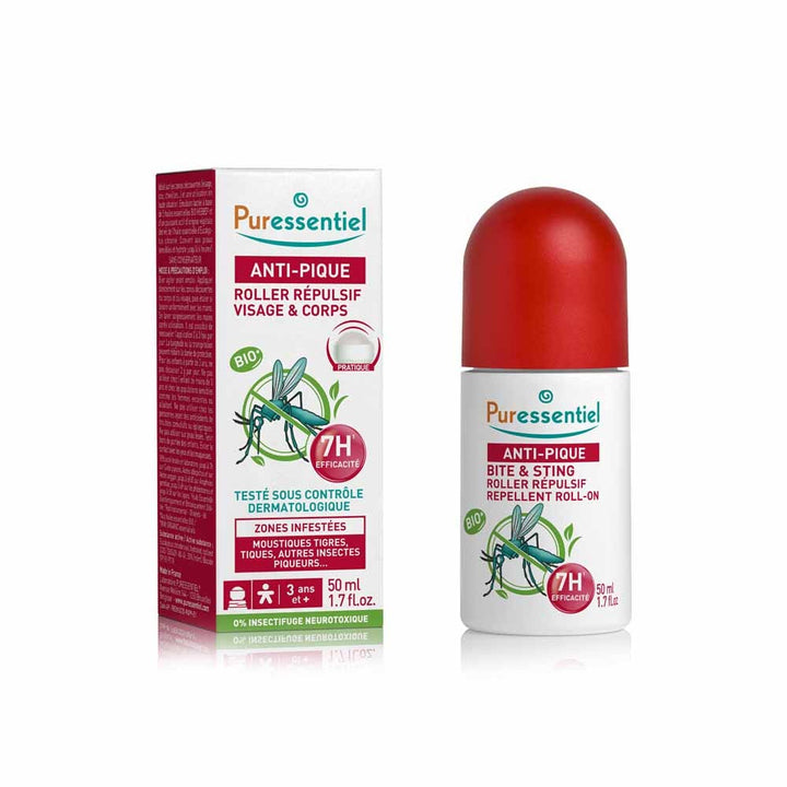 Puressentiel Repellents Anti-Sting Face & Body Repellent Roller 50ml (1.69fl oz)