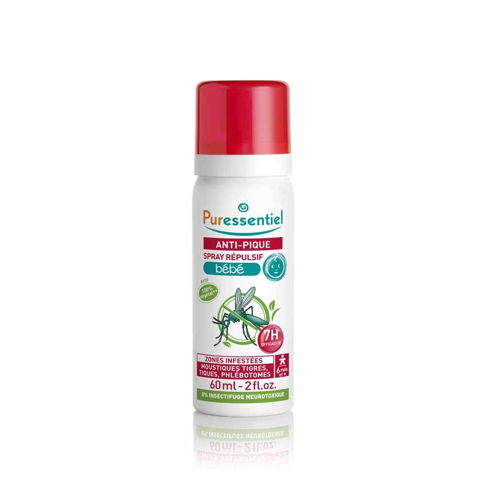 Puressentiel Repellents Baby anti-mosquito repellent spray 60 ml (2.03fl oz)