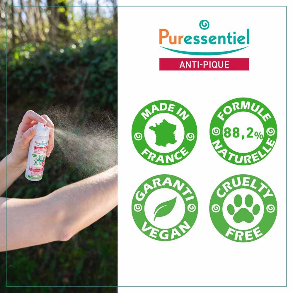 Puressentiel Repellents Baby anti-mosquito repellent spray 60 ml (2.03fl oz)