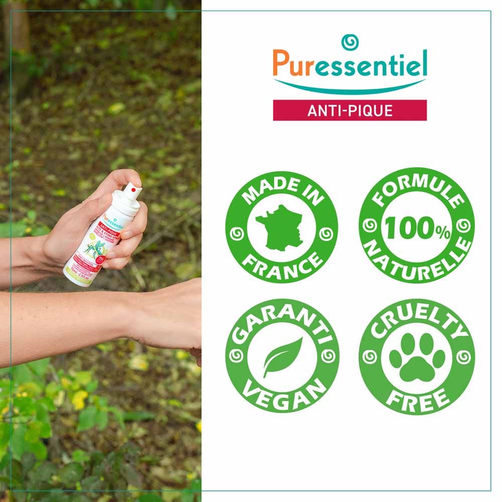 Puressentiel Repellents Soothing Mosquito Repellent 200ml (6.76fl oz)