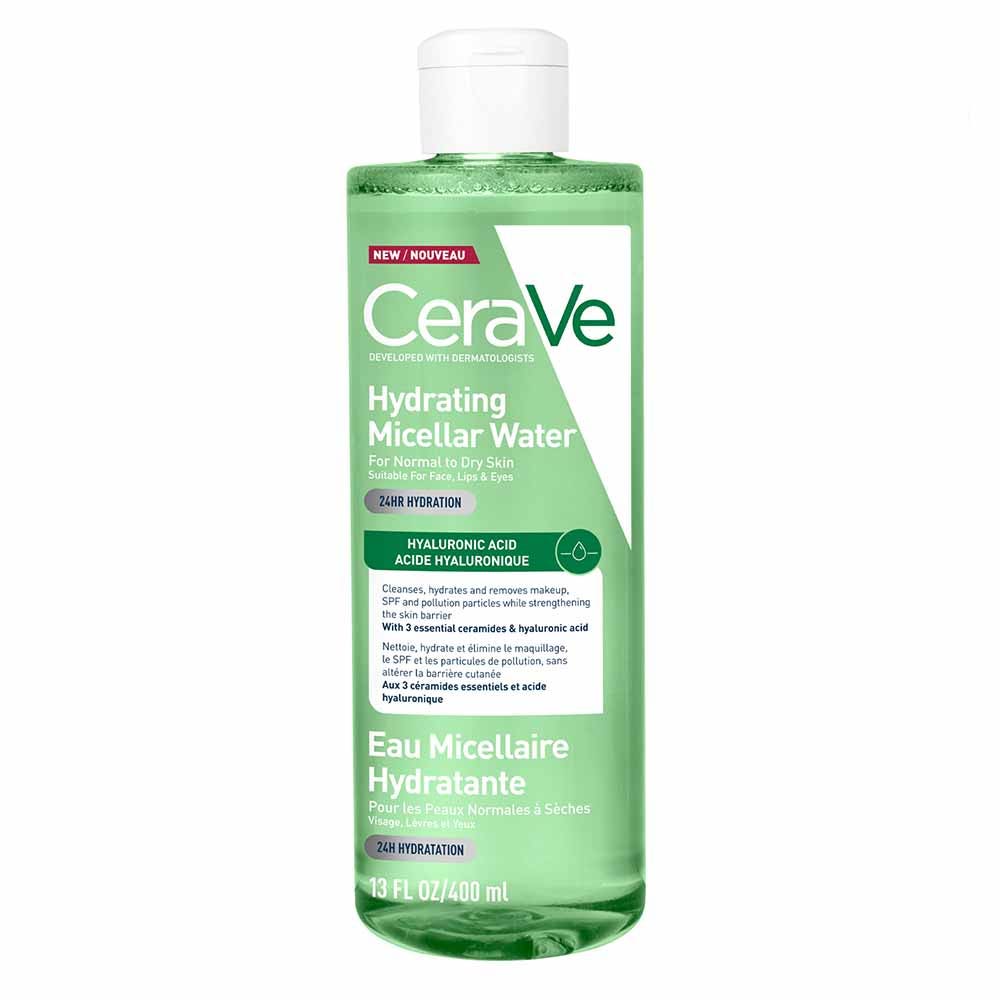 Cerave Hydrating micellar water normal to dry skin 400 ml (13.53fl oz)