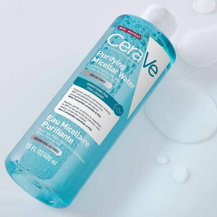 Cerave Purifying PHA Micellar Water for normal to oily skin 400 ml (13.53fl oz)