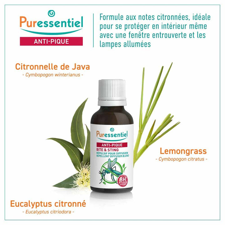 Puressentiel Repellents Anti-bite repellent for diffusion 30 ml (1.01fl oz)