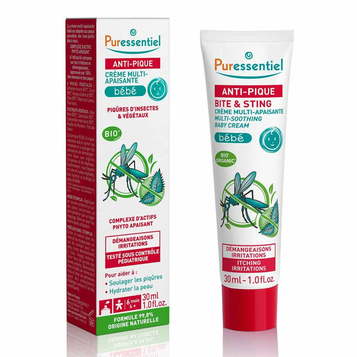 Puressentiel Repellents Anti-sting Multi Soothing Cream Baby 40ml (1.35fl oz)