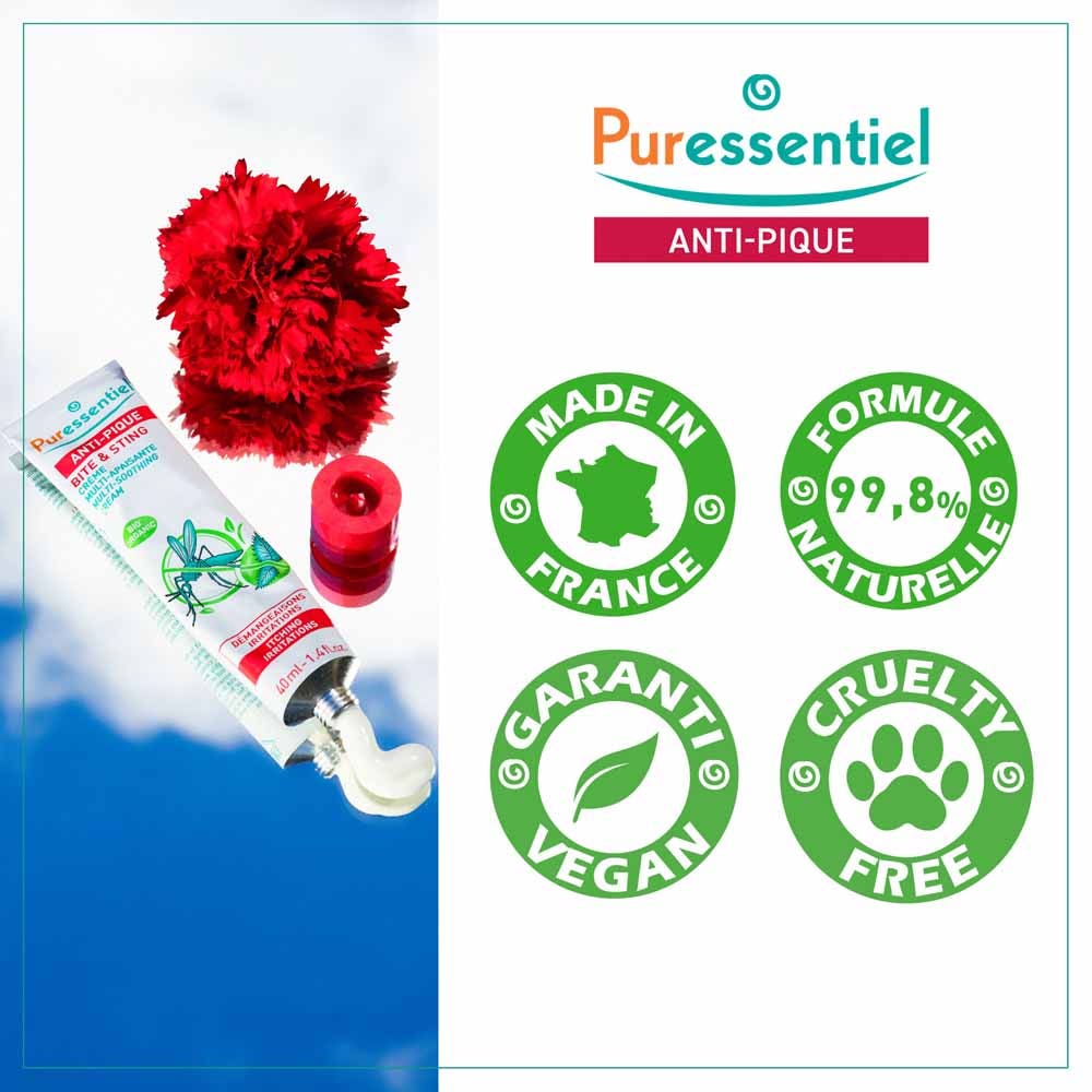 Puressentiel Repellents Anti-sting Multi Soothing Cream Baby 40ml (1.35fl oz)