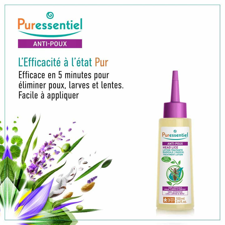 Puressentiel Anti-Lice Anti-lice Lotion 100 ml (3.38fl oz)