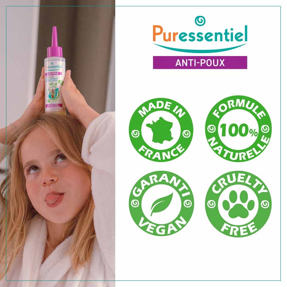 Puressentiel Anti-Lice Anti-Lice Lotion + Comb 200ml (6.76fl oz)