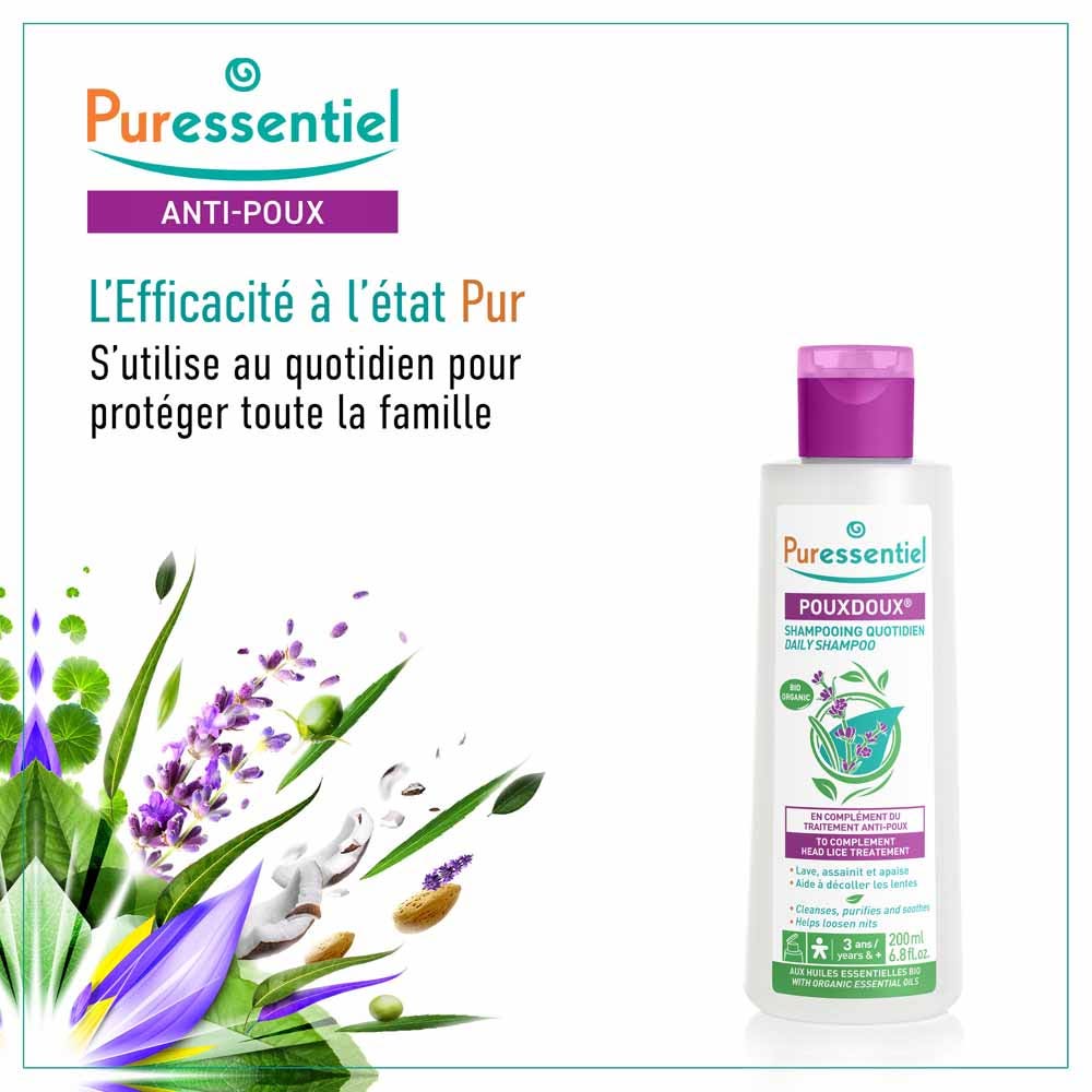 Puressentiel Anti-Lice Anti-lice Shampoo 200ml (6.76fl oz)