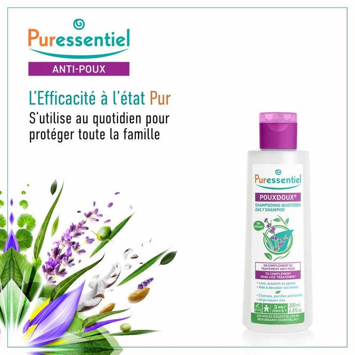 Puressentiel Anti-Lice Anti-lice Shampoo 200ml (6.76fl oz)
