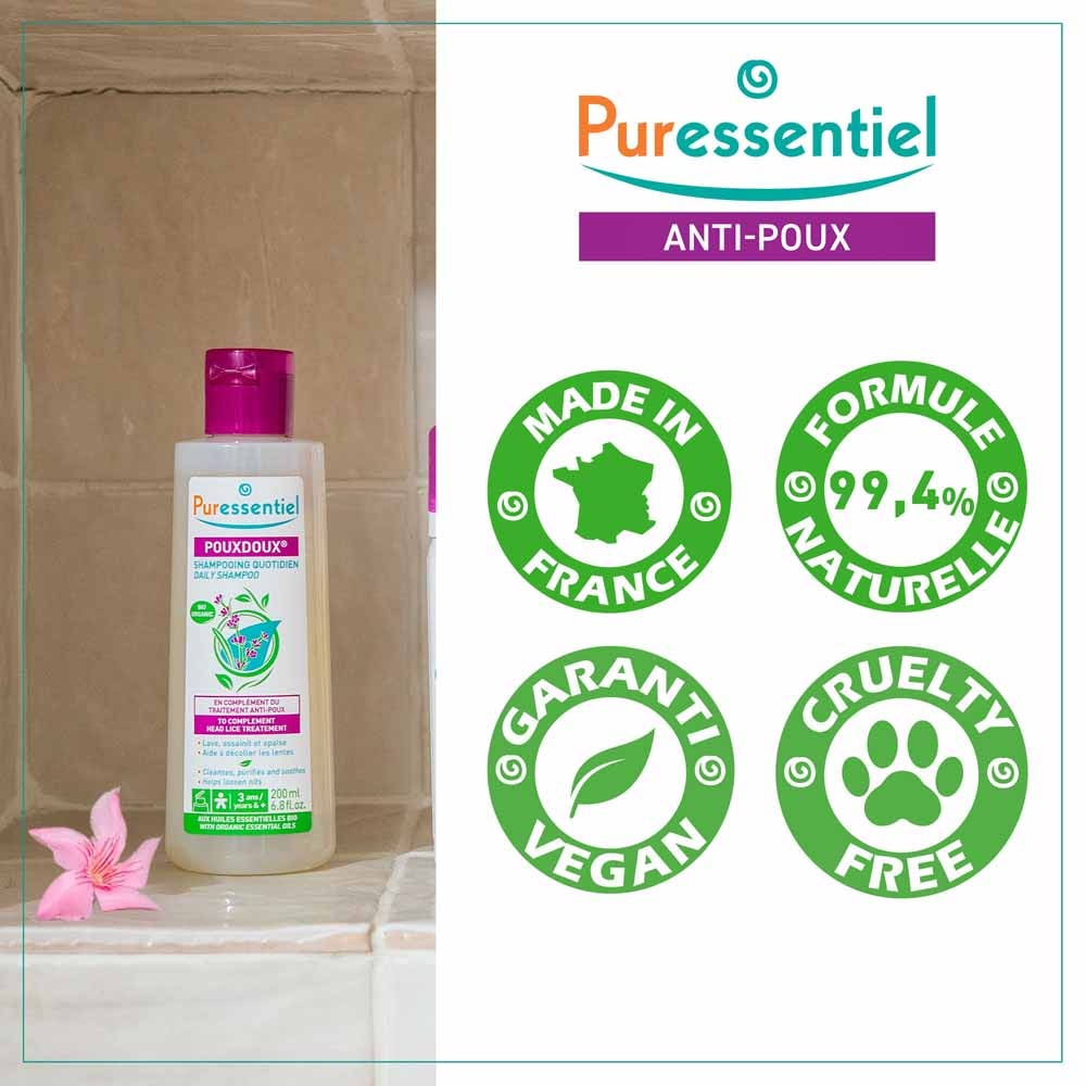 Puressentiel Anti-Lice Anti-lice Shampoo 200ml (6.76fl oz)