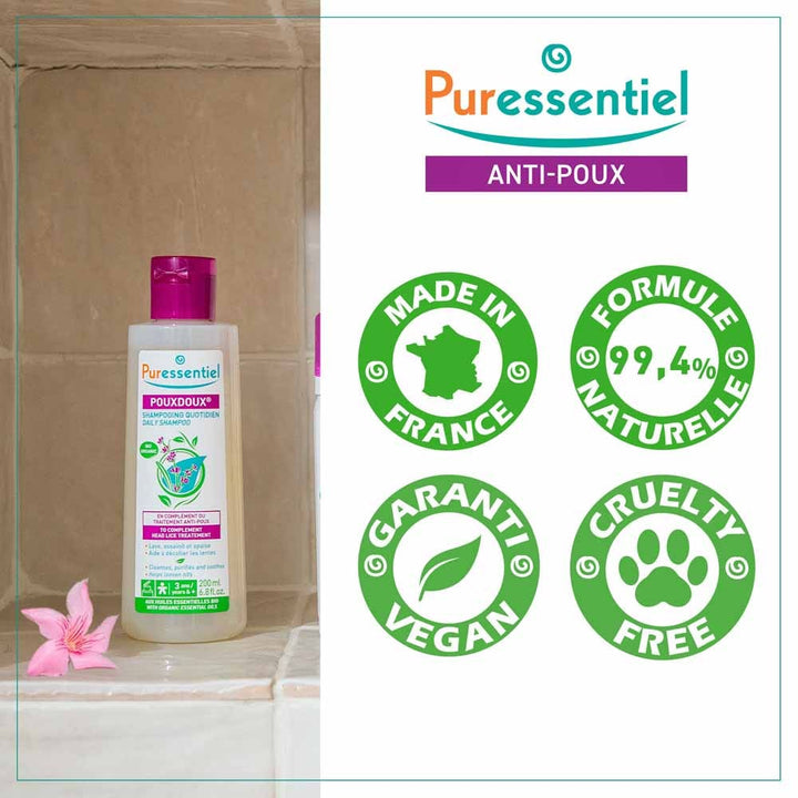 Puressentiel Anti-Lice Anti-lice Shampoo 200ml (6.76fl oz)