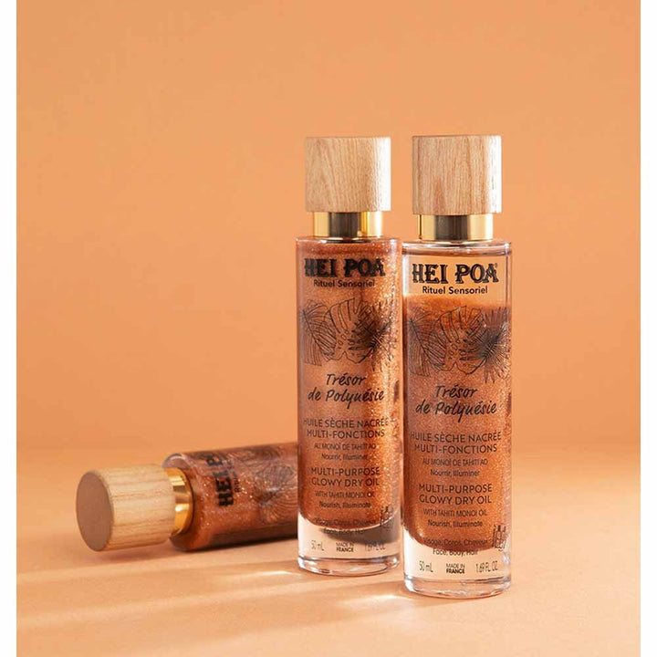 Hei Poa Pearlescent Dry Oil Polynesian Treasure 50 ml (1.69fl oz)