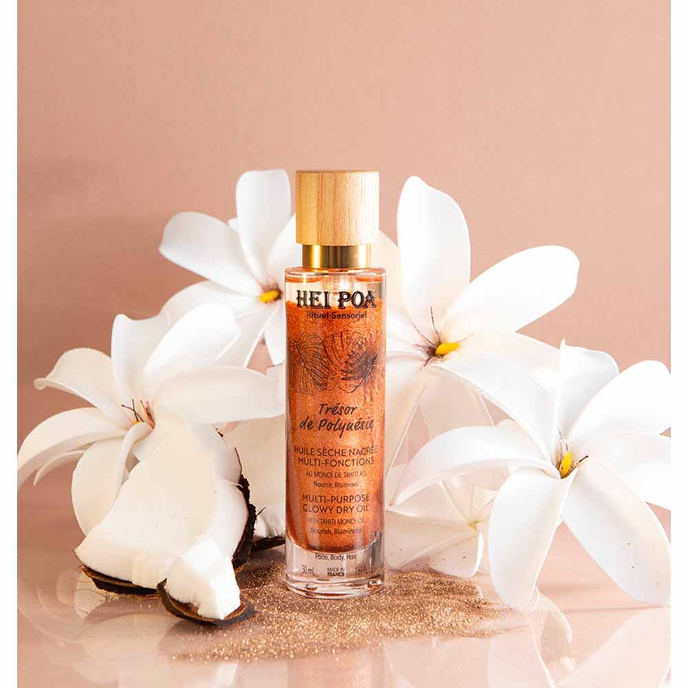 Hei Poa Pearlescent Dry Oil Polynesian Treasure 50 ml (1.69fl oz)