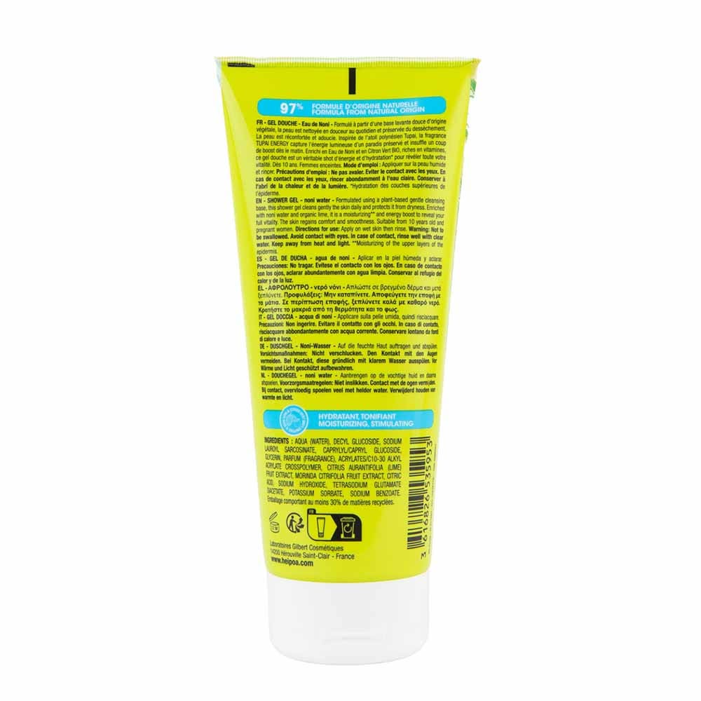 Hei Poa Energy+ shower gel 200 ml (6.76fl oz)