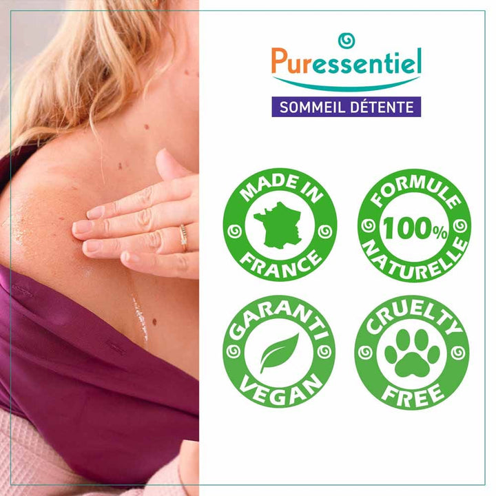 Puressentiel Sleep Organic Massage Oil Lavender & Neroli 100ml (3.38fl oz)