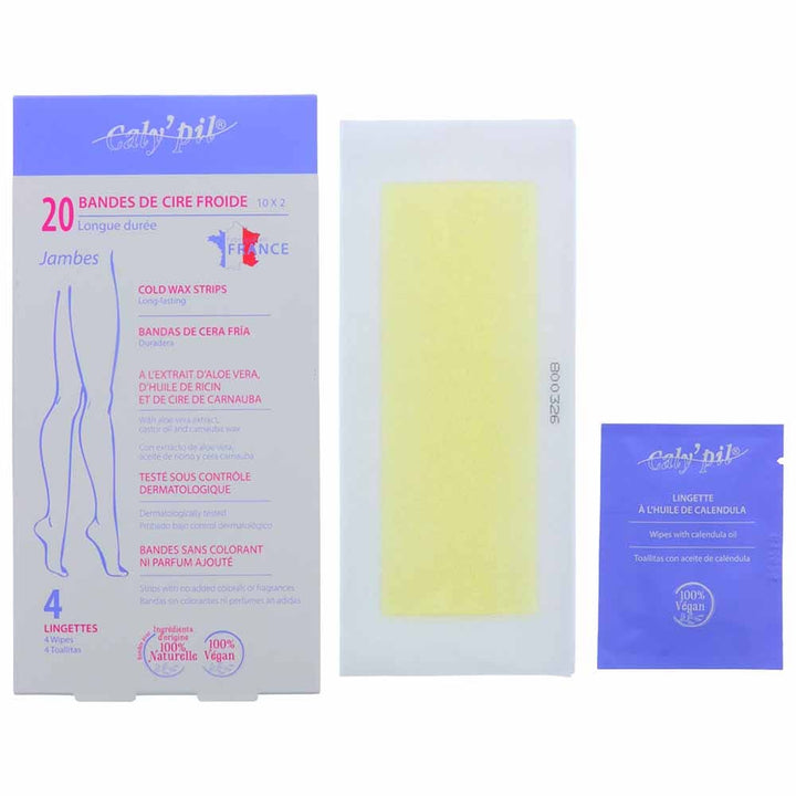 Estipharm Aloe vera cold wax strips 20 units