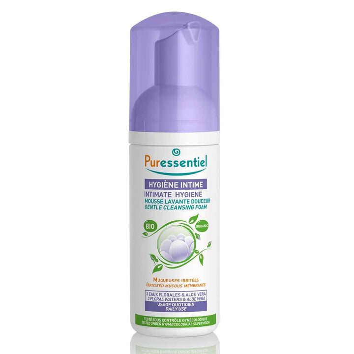 Puressentiel Intimate Hygiene Organic Gentle Cleansing Foam Intimate Hygiene 150 ml (5.07fl oz)