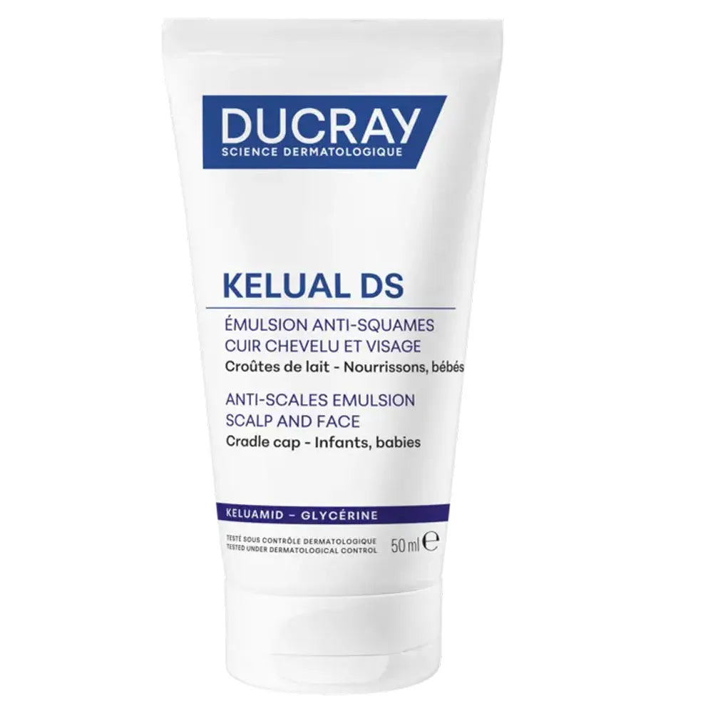 Ducray Kelual Keratoreducing Emulsion Face & Scalp, Cradle Cap 50ml (1.69fl oz)