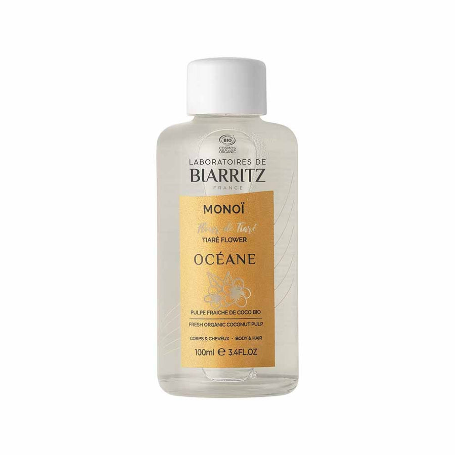 Laboratoires De Biarritz Océane Bioes Monoï Oil 100ml (3.38fl oz) - FrenchBeautyHub