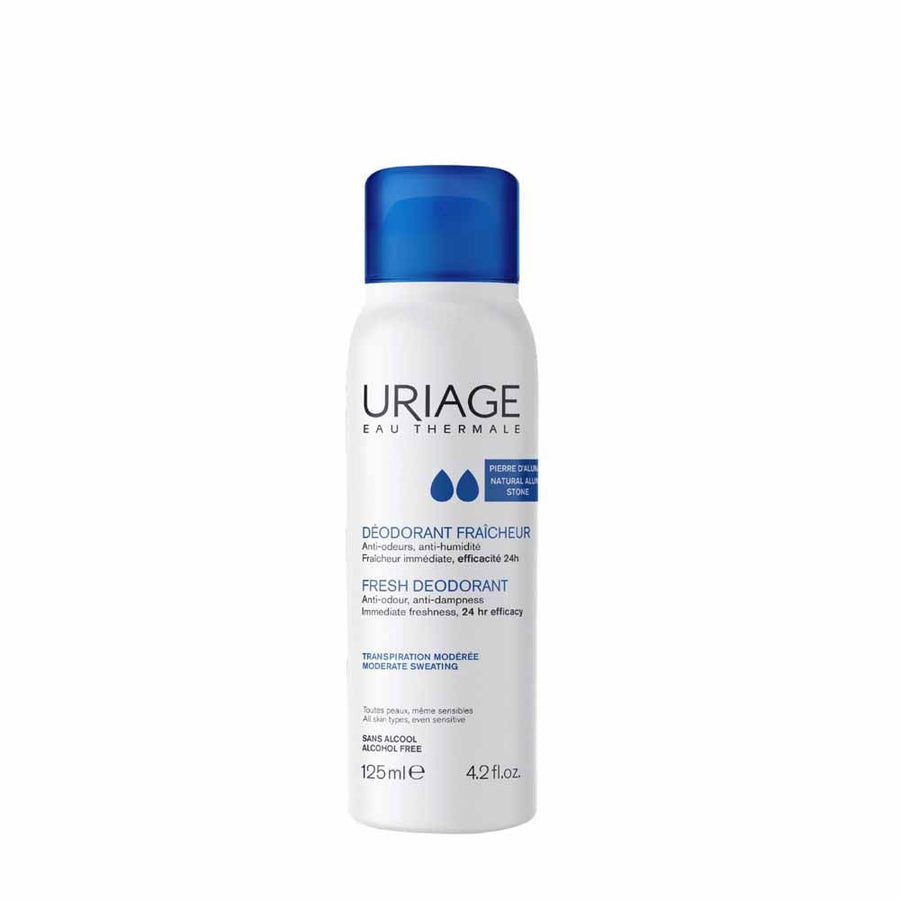 Uriage Refreshing Deodorant Anti-Odour Anti-Humidity Sensitive Skin 125ml (4.23fl oz)