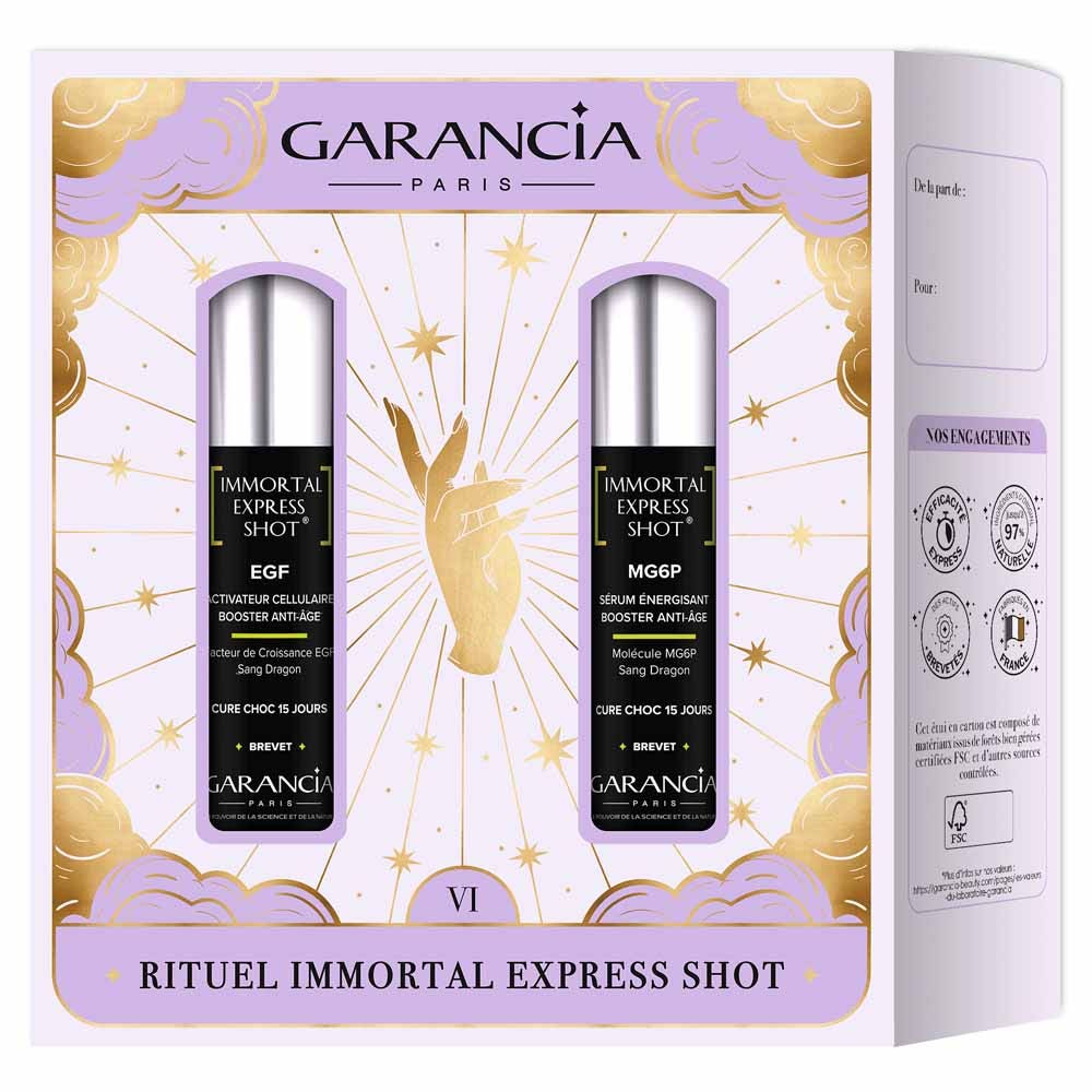 Garancia Anti-Age Immortal Express Shot Gift Set - FrenchBeautyHub