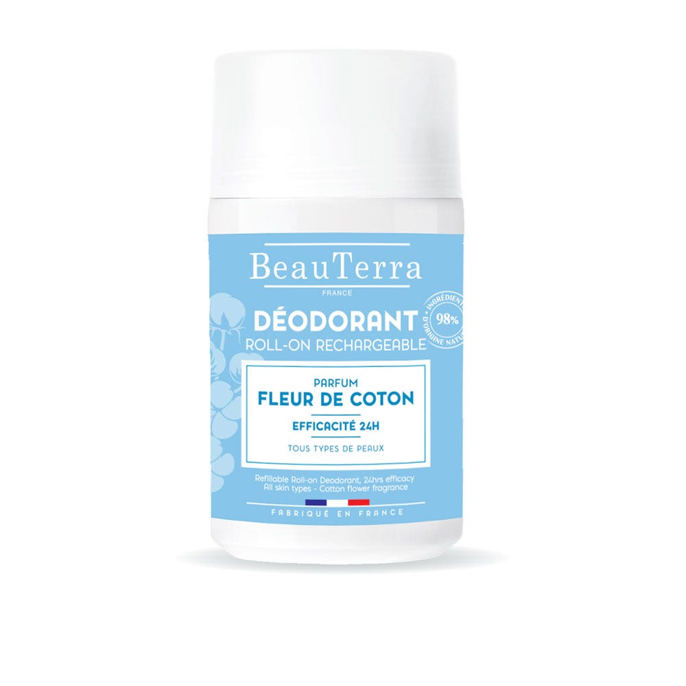 Beauterra Rechargeable roll-on deodorant 50ml (1.69fl oz) - FrenchBeautyHub