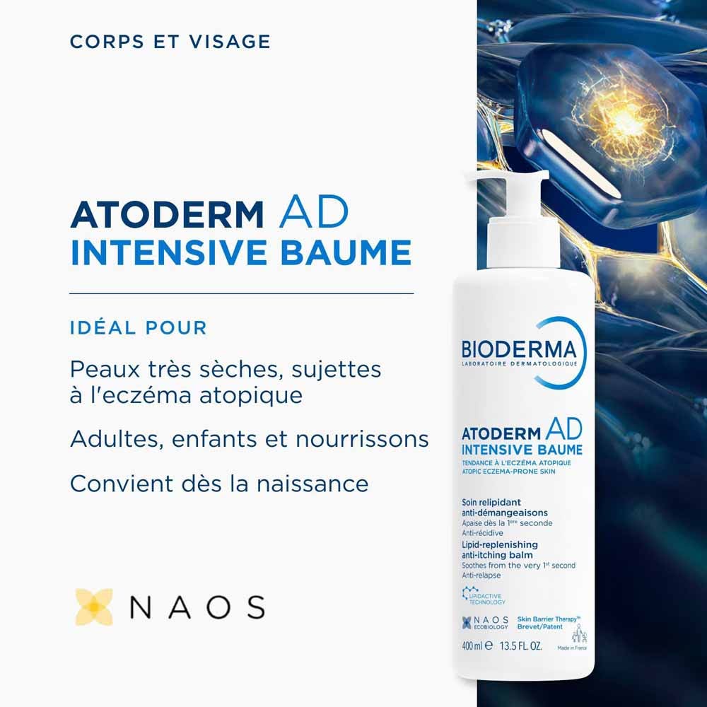 Bioderma Atoderm AD Intensive balm 400ml (13.53fl oz)