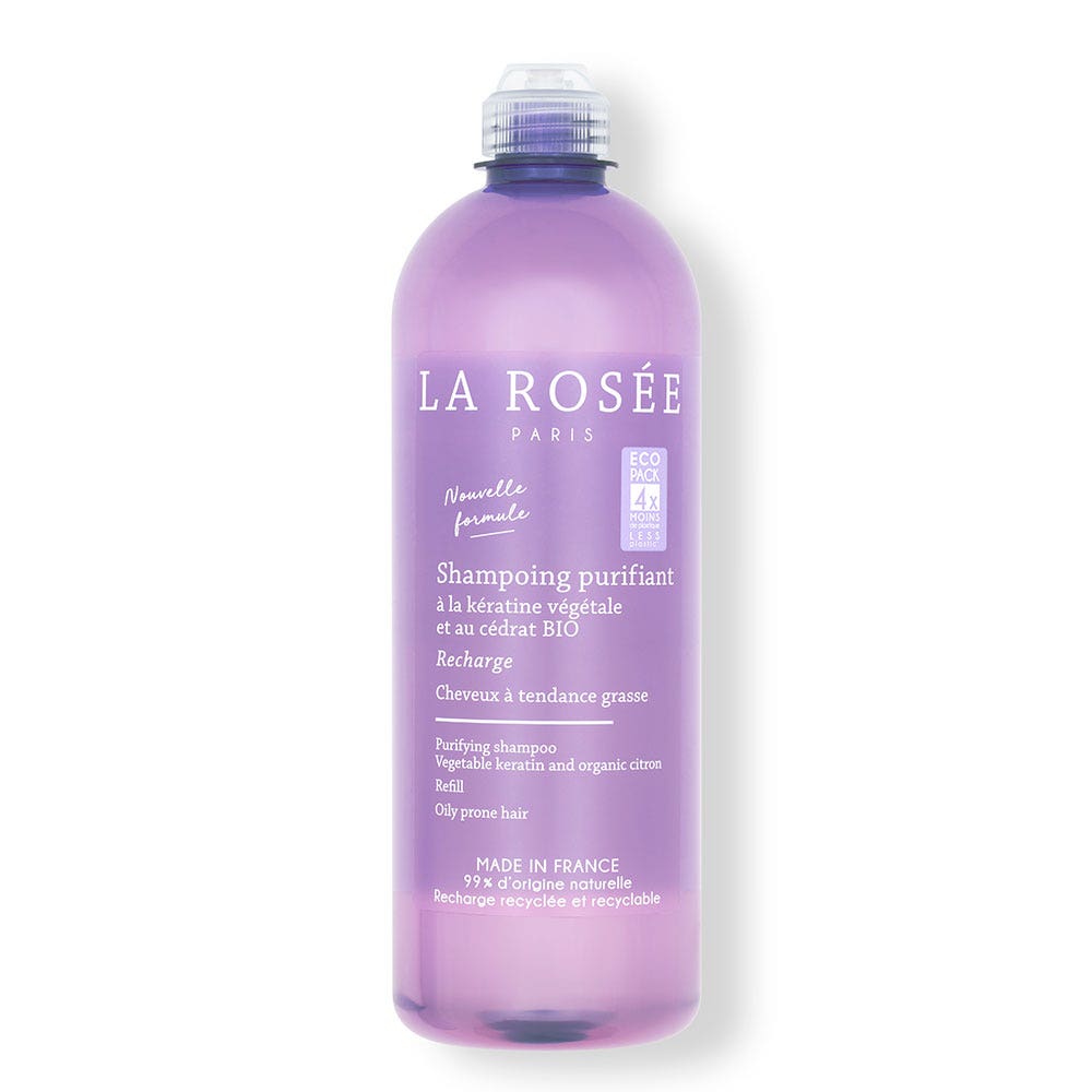 LA ROSÉE Purifying shampoo refill for oily-prone hair 400ml (13.53fl oz)